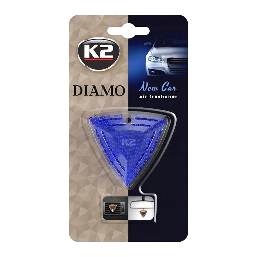 Ароматизатор повітря K2 V88NCA DIAMO NEW CAR нове авто, 15 г